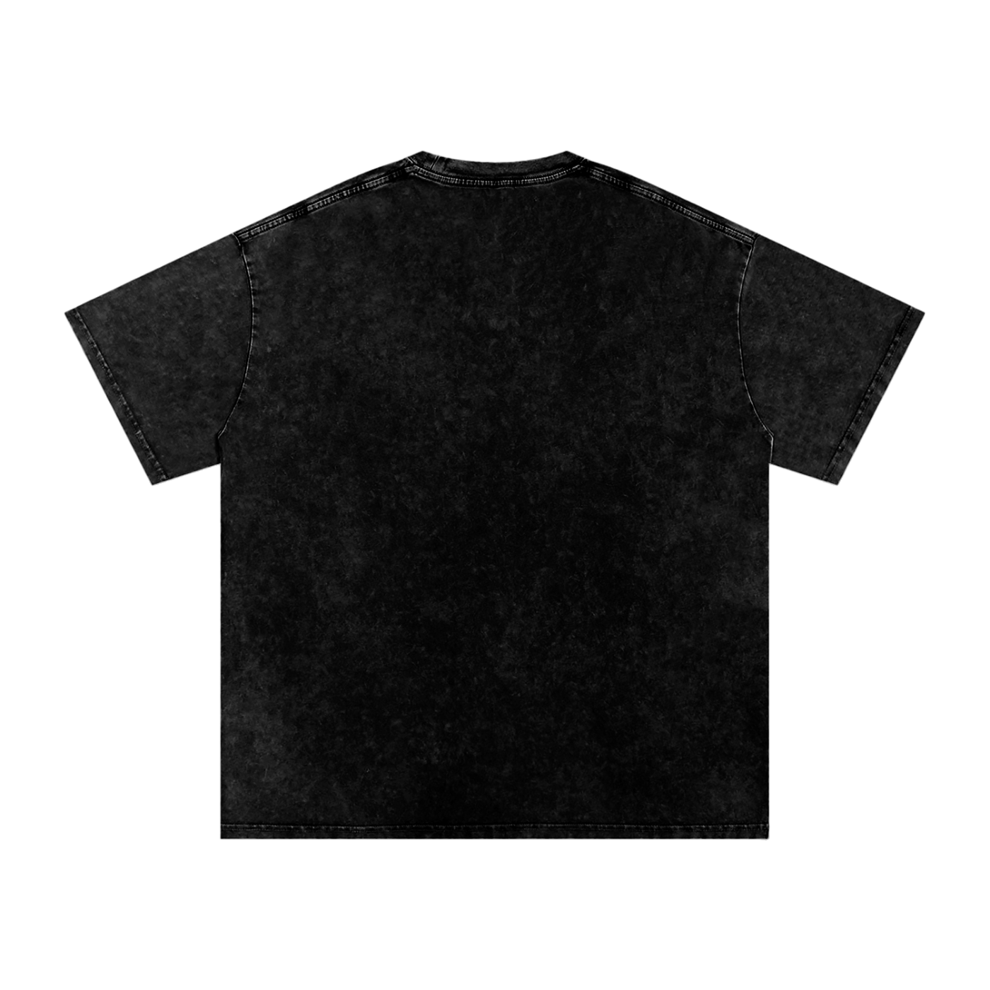 No Rotten Talk Snow Washed Oversized Cotton Tee